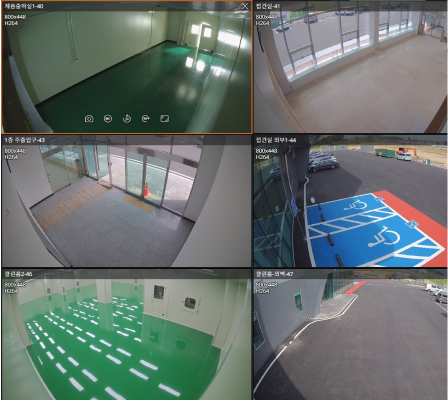 CCTV 모니터 이미지